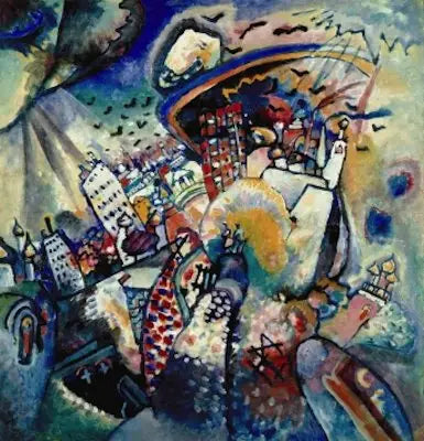Moscou I - Vassily Kandinsky