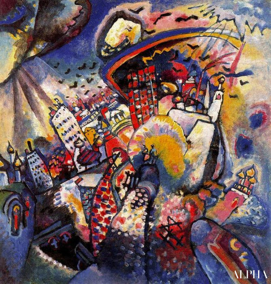 Moscou I - Vassily Kandinsky - Reproductions de tableaux et peintures haut de gamme