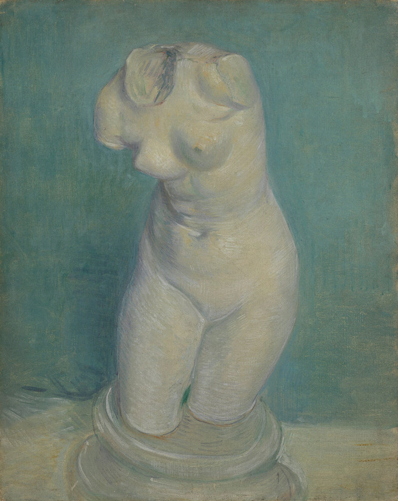 Moulage en plâtre d’un torse de femme, F216h – Van Gogh