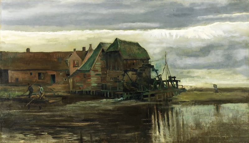 Moulin à eau à Gennep - Vincent van Gogh