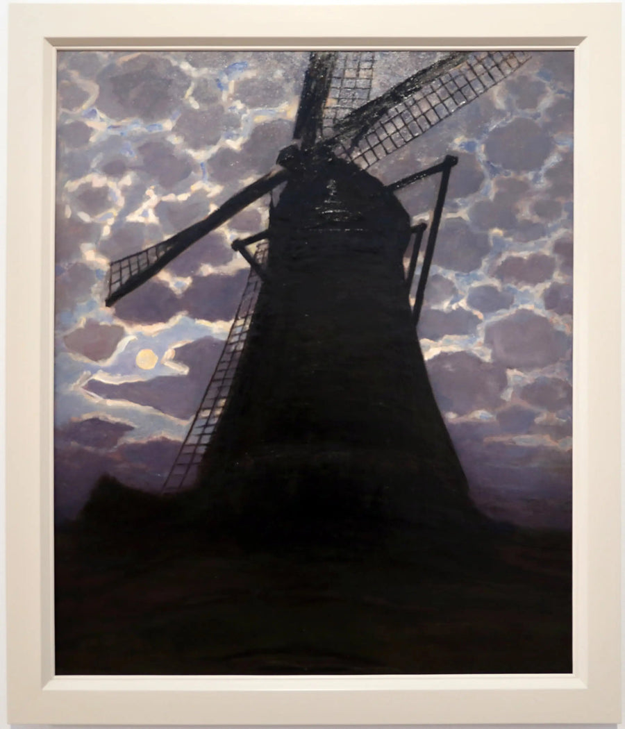Moulin le soir - Piet Mondrian