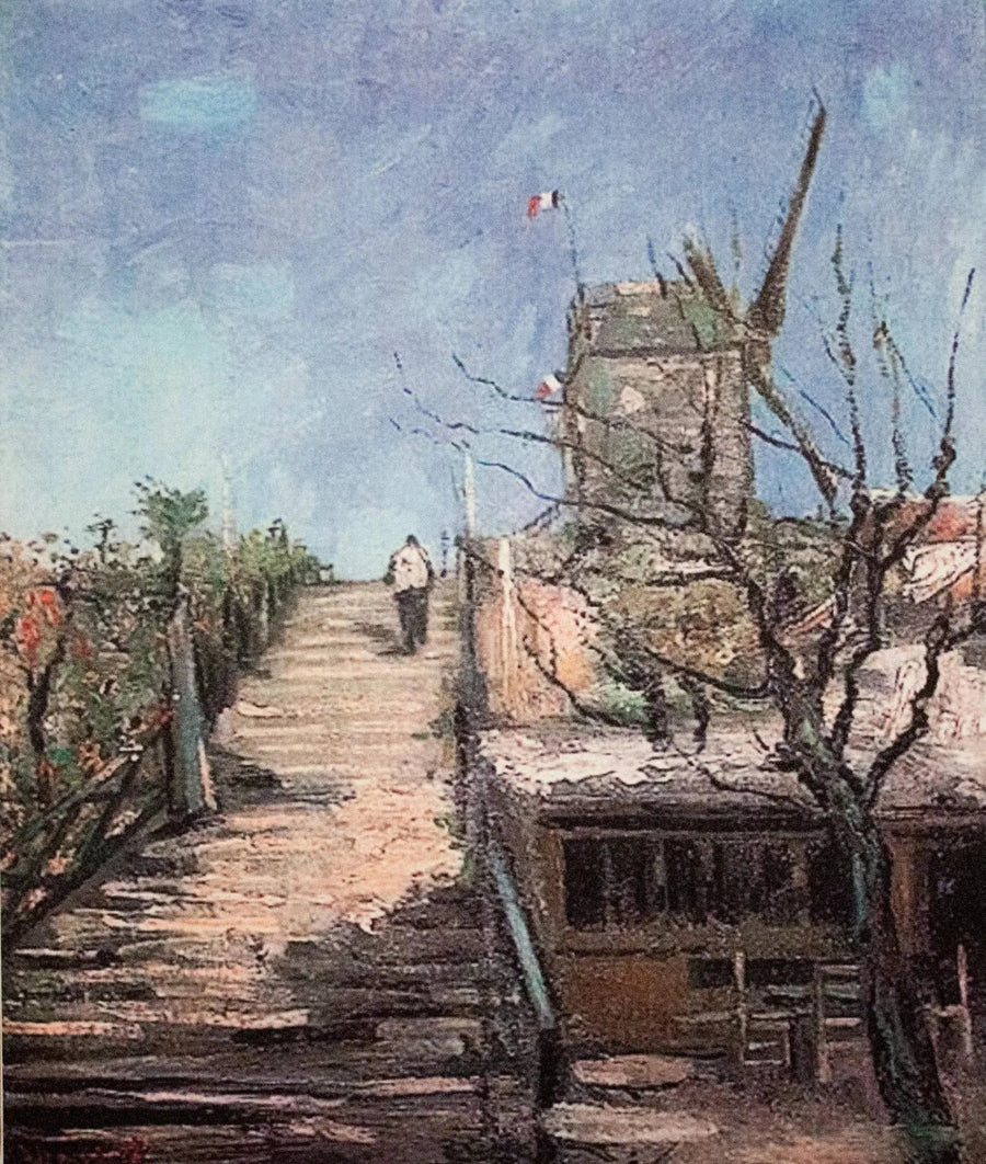 Moulin à vent de Montmartre, F271 – Van Gogh