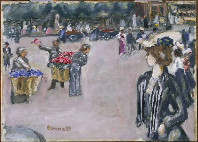 Mouvement de la rue - Pierre Bonnard