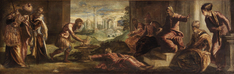 Mucius Scaevola vor Porsenna - Jacopo Tintoretto