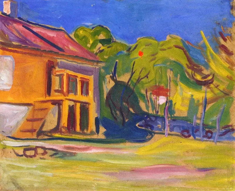 Munch's Maison à Åsgardstrand - Edvard Munch