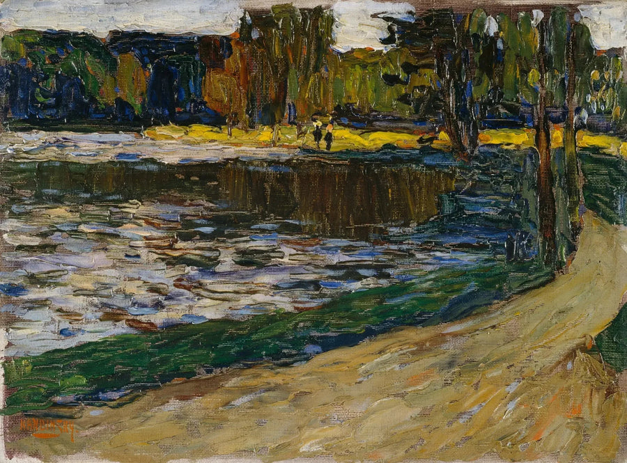 Munich - Jardin anglais - Vassily Kandinsky
