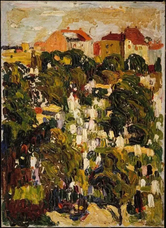 Munich, le cimetière du Nord - Vassily Kandinsky