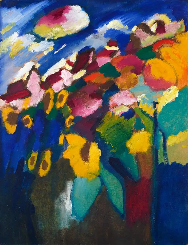 Murnau – The Garden II - Vassily Kandinsky