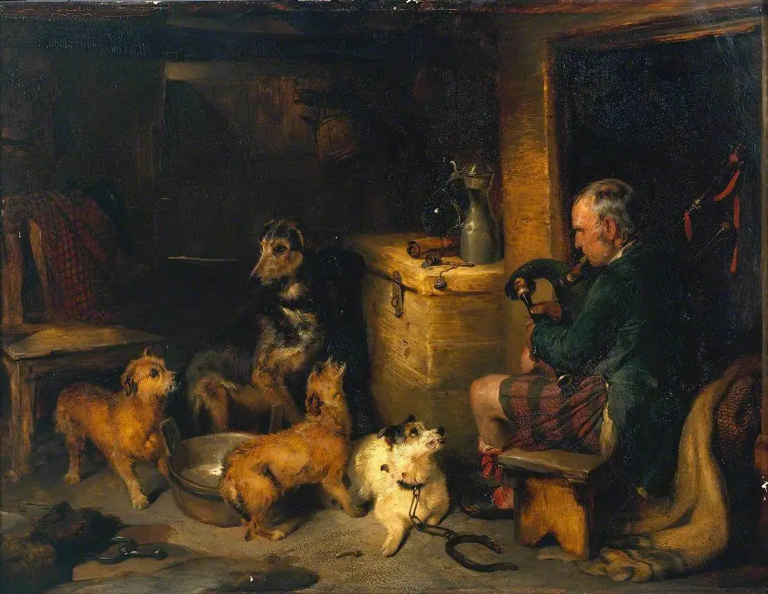 Musique des Highlands - Edwin Henry Landseer - Alpha Reproduction
