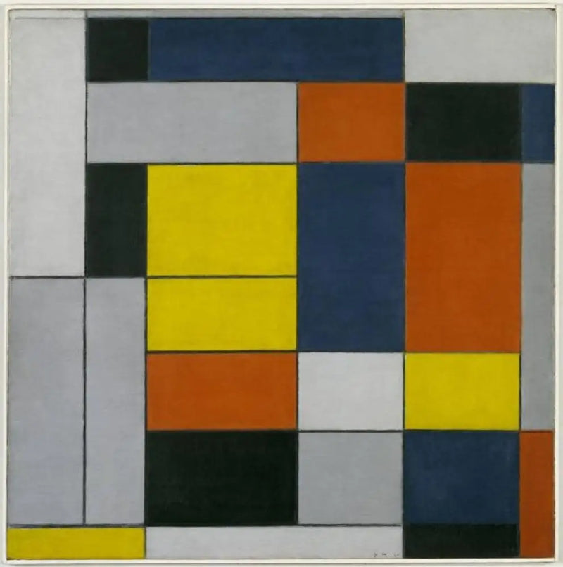 N° VI / Composition N° II - Piet Mondrian