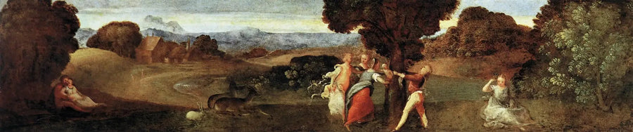 Naissance d'Adonis - Titian
