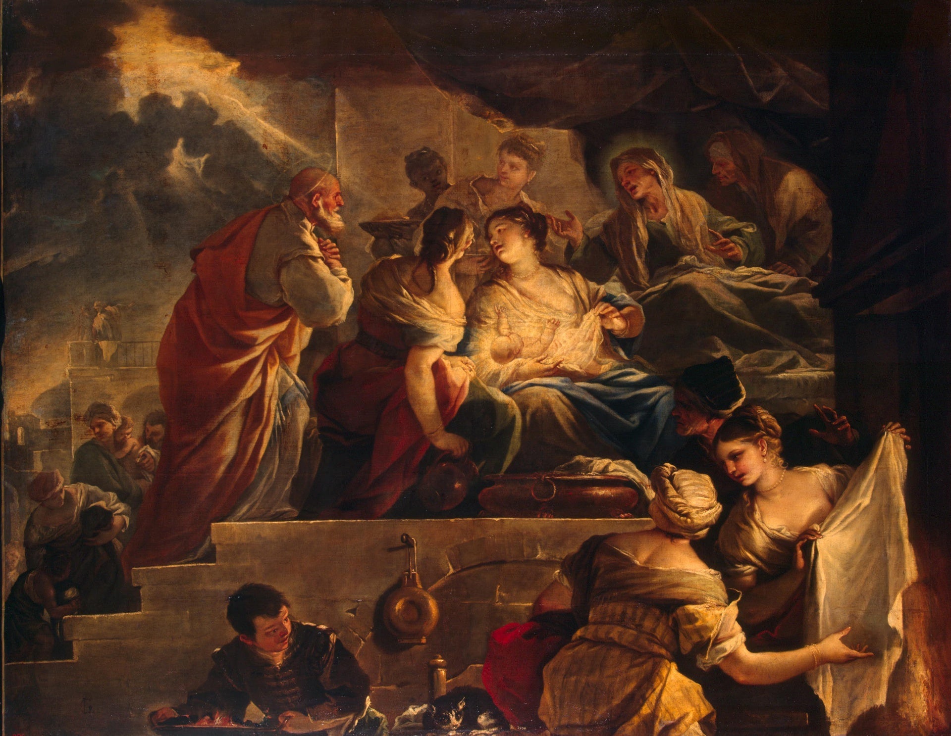 Naissance de saint Jean-Baptiste - Luca Giordano