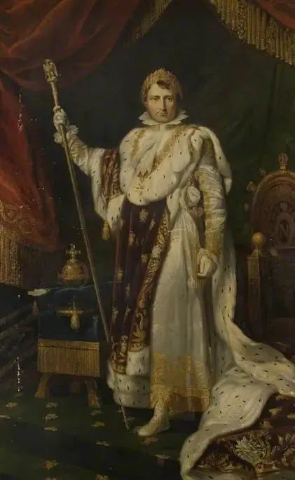 Napoléon Ier (1769-1821), empereur des Français (1804-1815), dans sa tenue de sacre - François Gérard