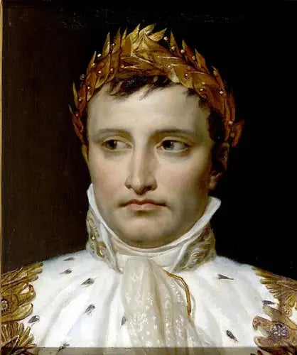 Napoléon, tête couronnée - Jacques-Louis David