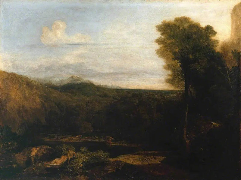 Narcissus and Echo - J. M. W. Turner