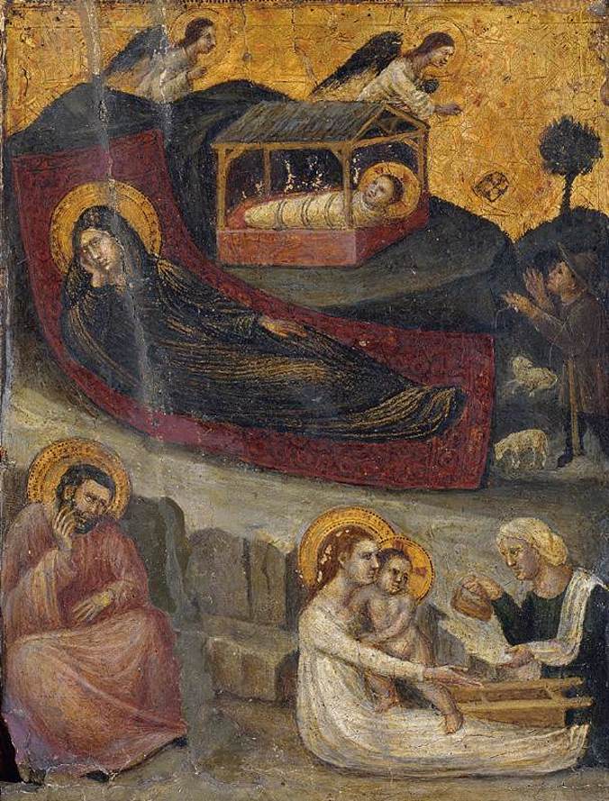Nativité et Annonce aux bergers - Pietro da Rimini