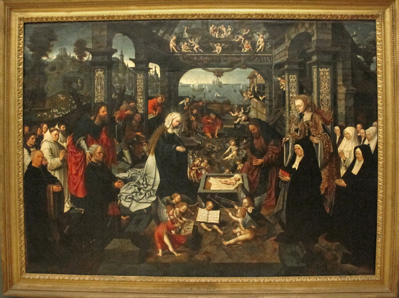 Nativité - Jacob Cornelisz van Oostsanen