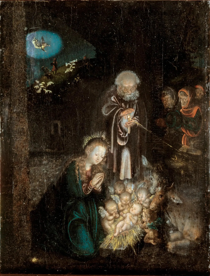 Nativité - Lucas Cranach the Elder
