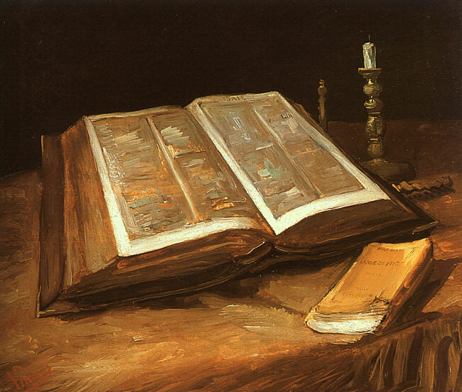 Nature morte à la Bible - Vincent van Gogh