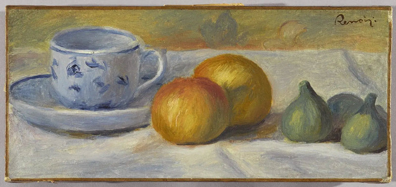 Nature morte à la tasse bleue - Pierre-Auguste Renoir