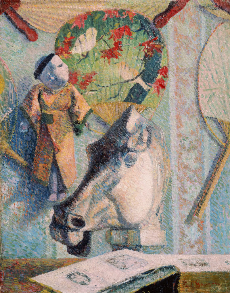 Nature morte à la tête de cheval - Paul Gauguin