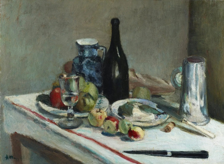 Nature morte au couteau noir - Henri Matisse