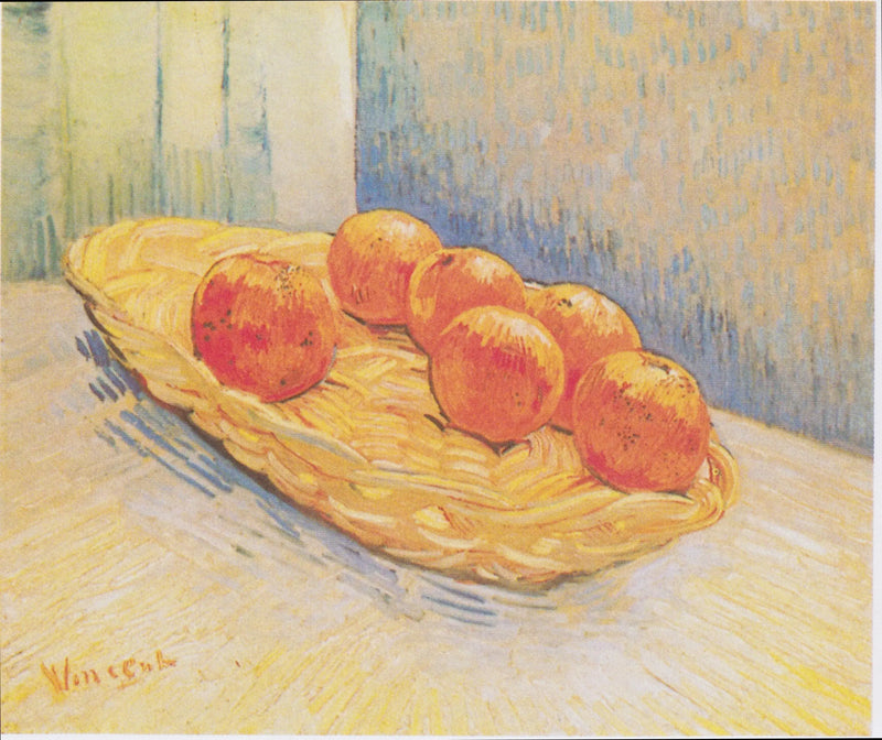 Nature morte au panier d'oranges - Vincent van Gogh
