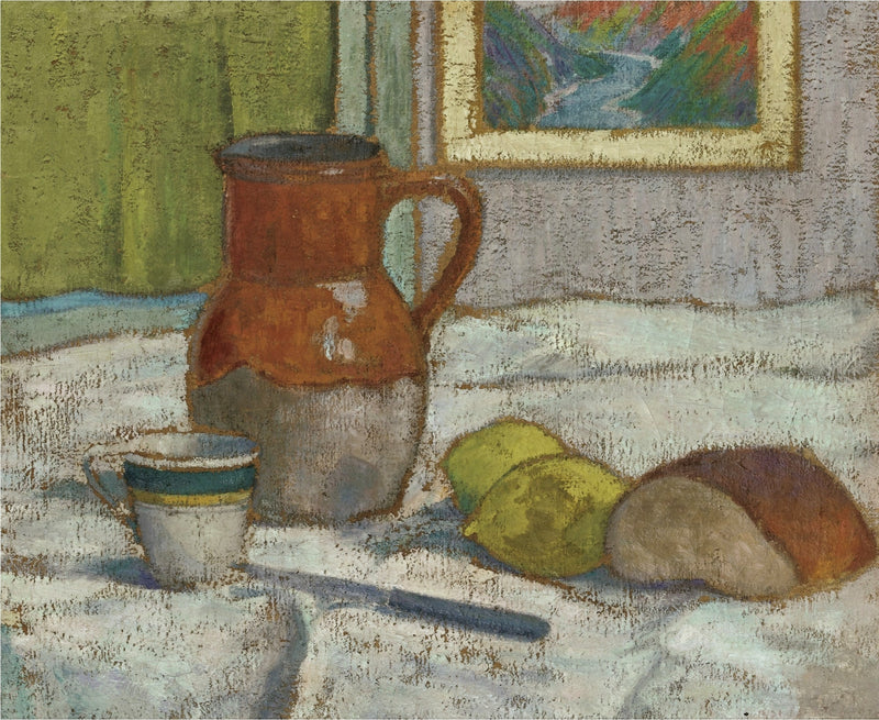 Nature morte au pichet et à la tasse - Émile Bernard
