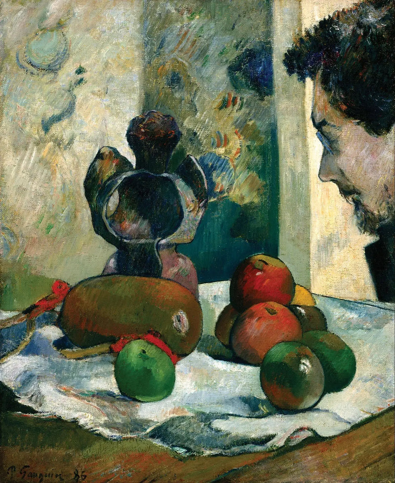 Nature morte au profil de Laval - Paul Gauguin