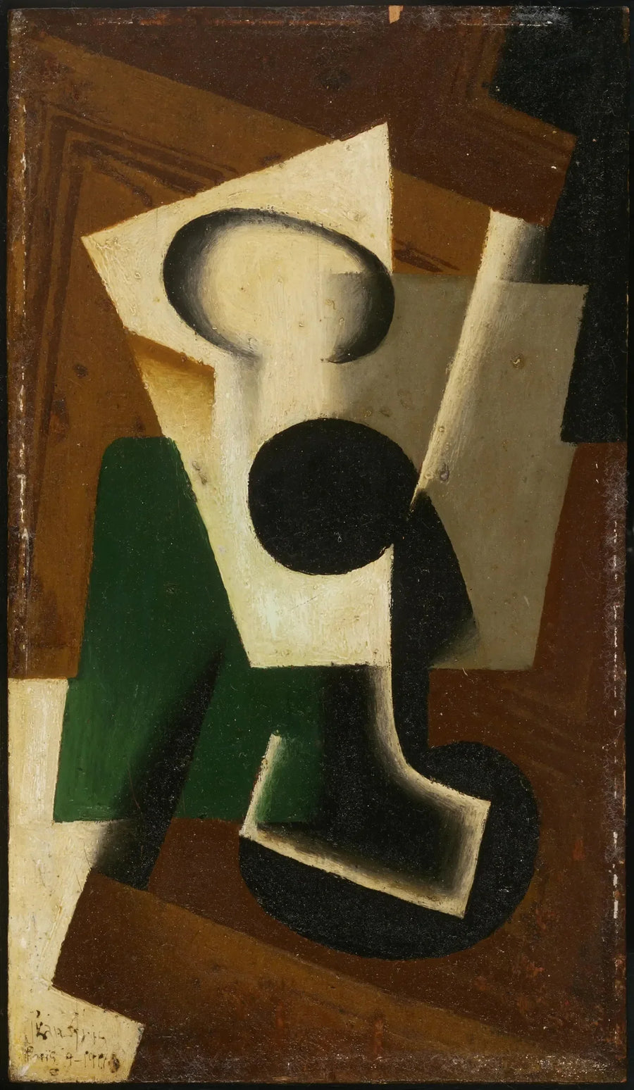 Nature morte au verre - Juan Gris