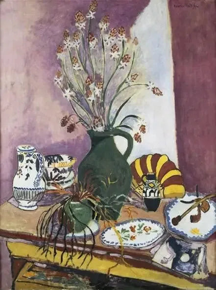 Nature morte aux asphodèles - Henri Matisse