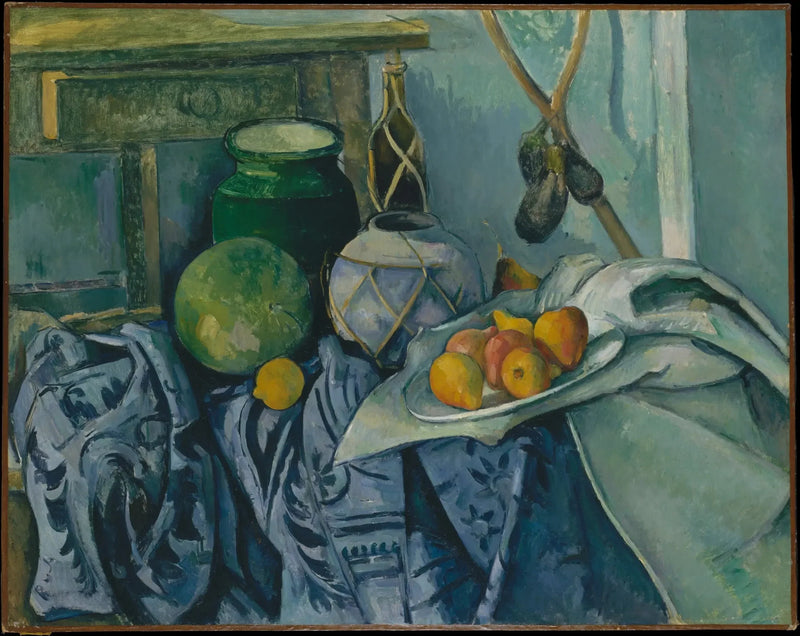 Nature morte aux aubergines - Paul Cézanne