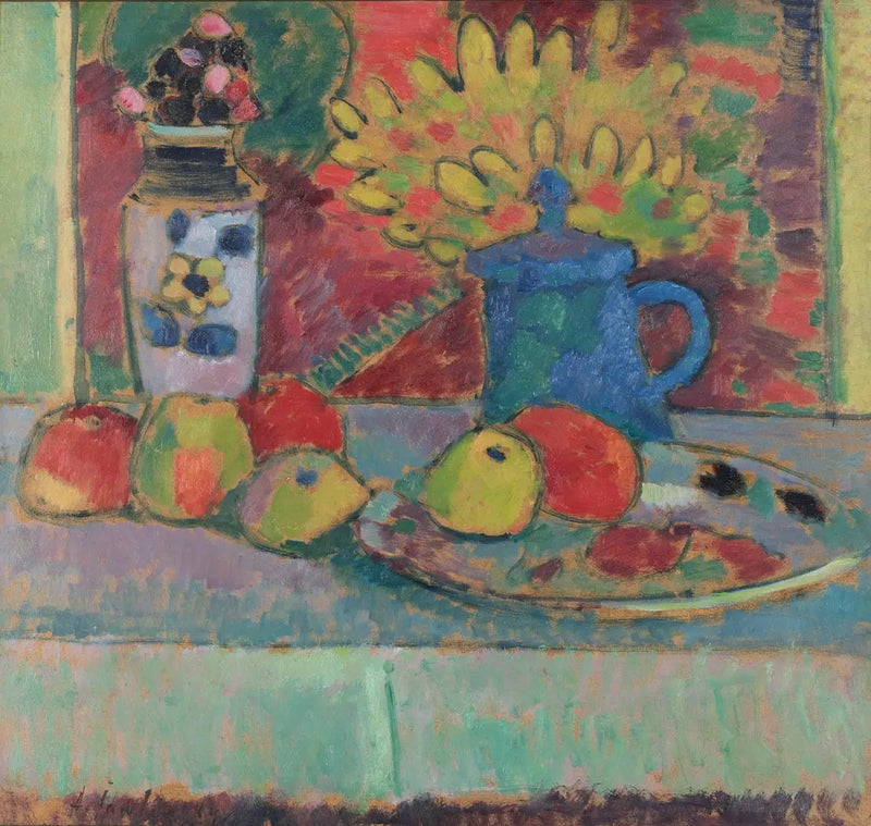 Nature morte aux fleurs et aux fruits - Alexej von Jawlensky