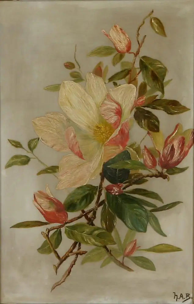 Nature morte aux fleurs. - H. A. Brendekilde