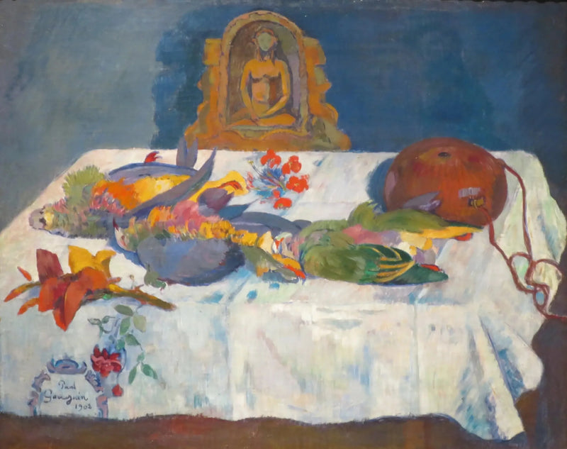 Nature morte aux oiseaux exotiques II - Paul Gauguin