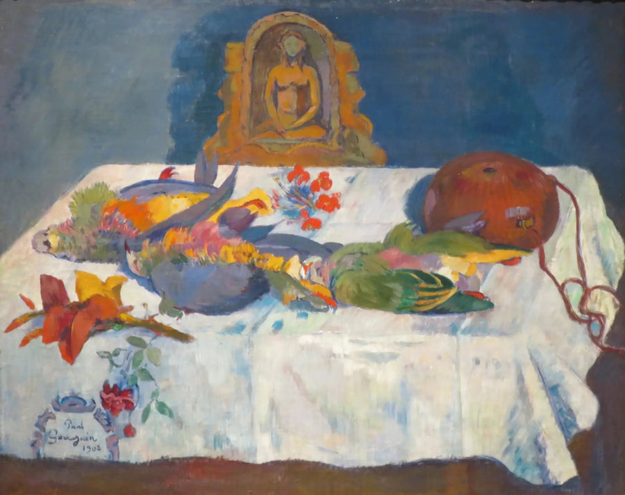 Nature morte aux oiseaux exotiques II - Paul Gauguin