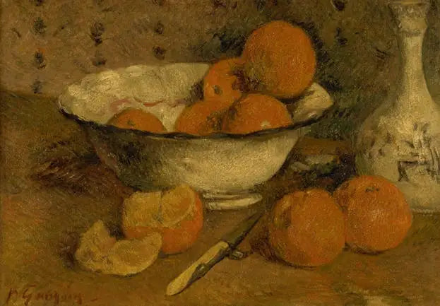 Nature morte aux oranges - Paul Gauguin
