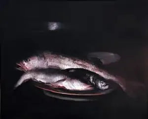 Nature morte aux poissons - William Merritt Chase