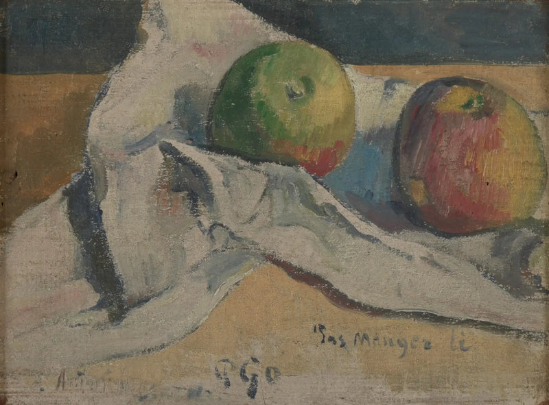 Nature morte aux pommes - Paul Gauguin