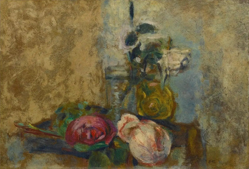 Nature Morte Aux Roses - Édouard Vuillard