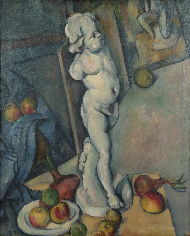 Nature morte avec amour en plâtre - Paul Cézanne