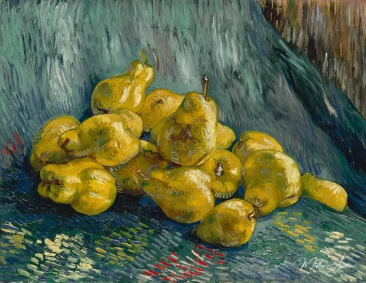 Nature morte avec des coings - Van Gogh - Reproductions de tableaux et peintures haut de gamme