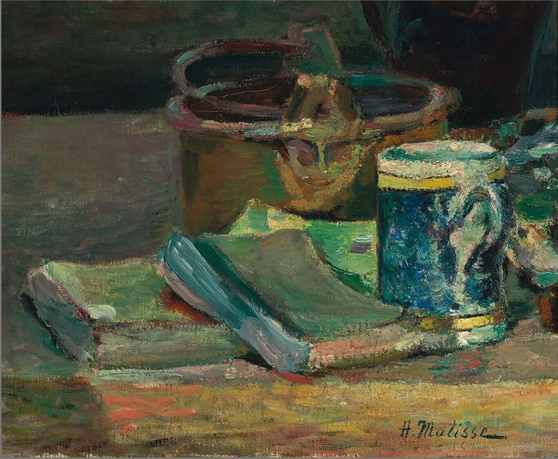Nature morte avec livres - Henri Matisse