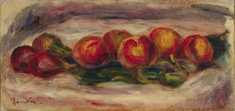 Nature morte avec pommes et figues - Pierre-Auguste Renoir
