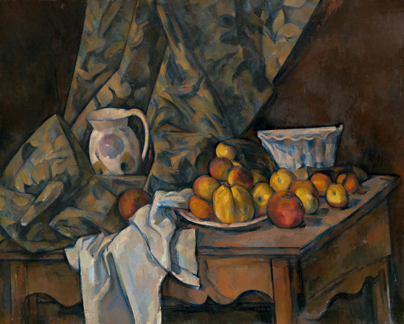 Nature morte avec pommes et pêches - Paul Cézanne