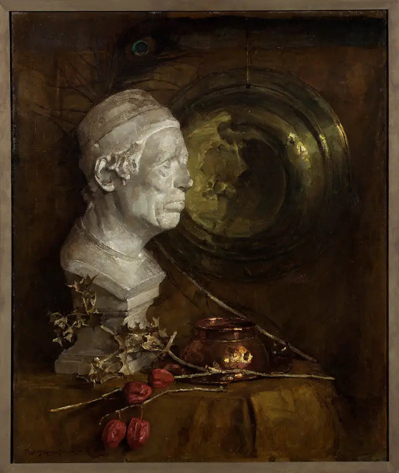Nature morte avec un buste en plâtre - Piet Mondrian