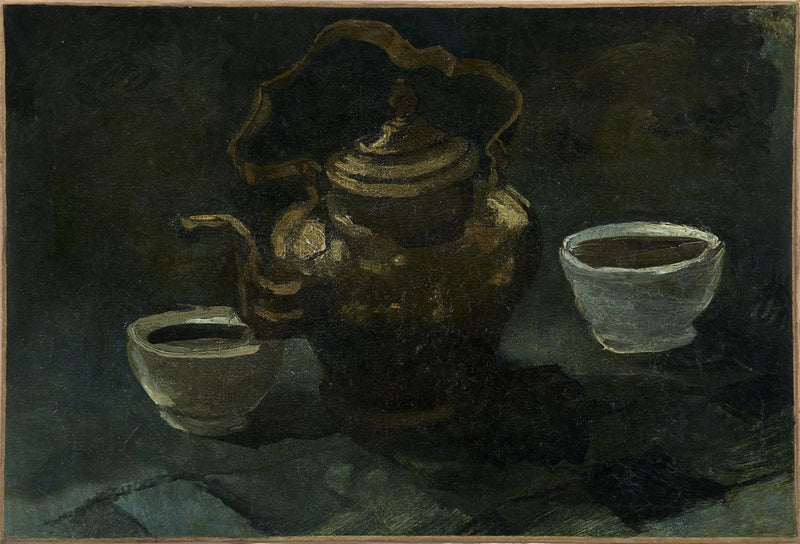 Nature morte à la cafetière en cuivre, F202 – Van Gogh