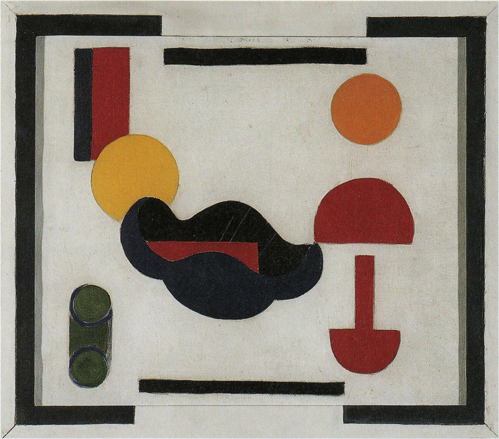 Nature morte (Composition V) - Theo van Doesburg image 1 tableau peint à l’huile sur toile