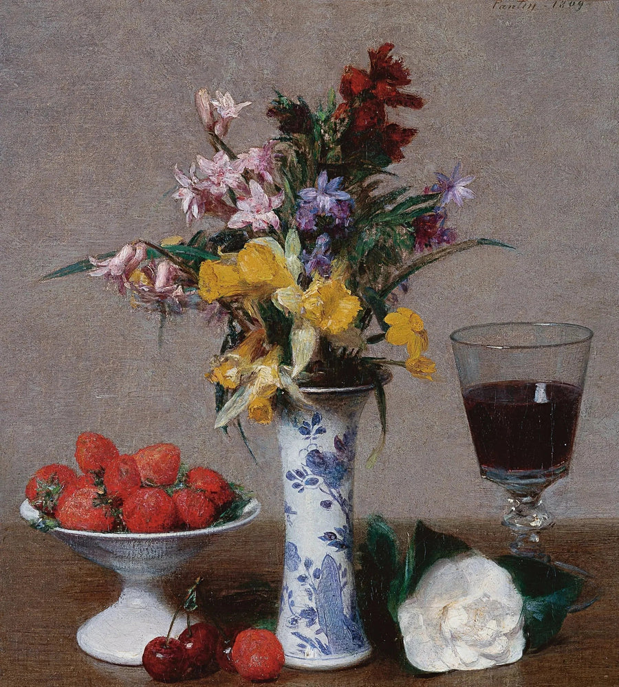 Nature morte dite "de fiançailles" - Henri Fantin-Latour