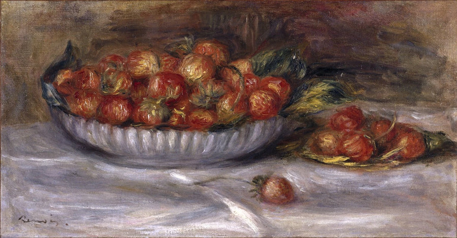 Nature morte aux fraises, 1914 – Renoir